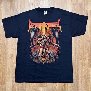Death Angel Relentless Revolution World Tour T-Shirt XL Bay Area Thrash Metal
